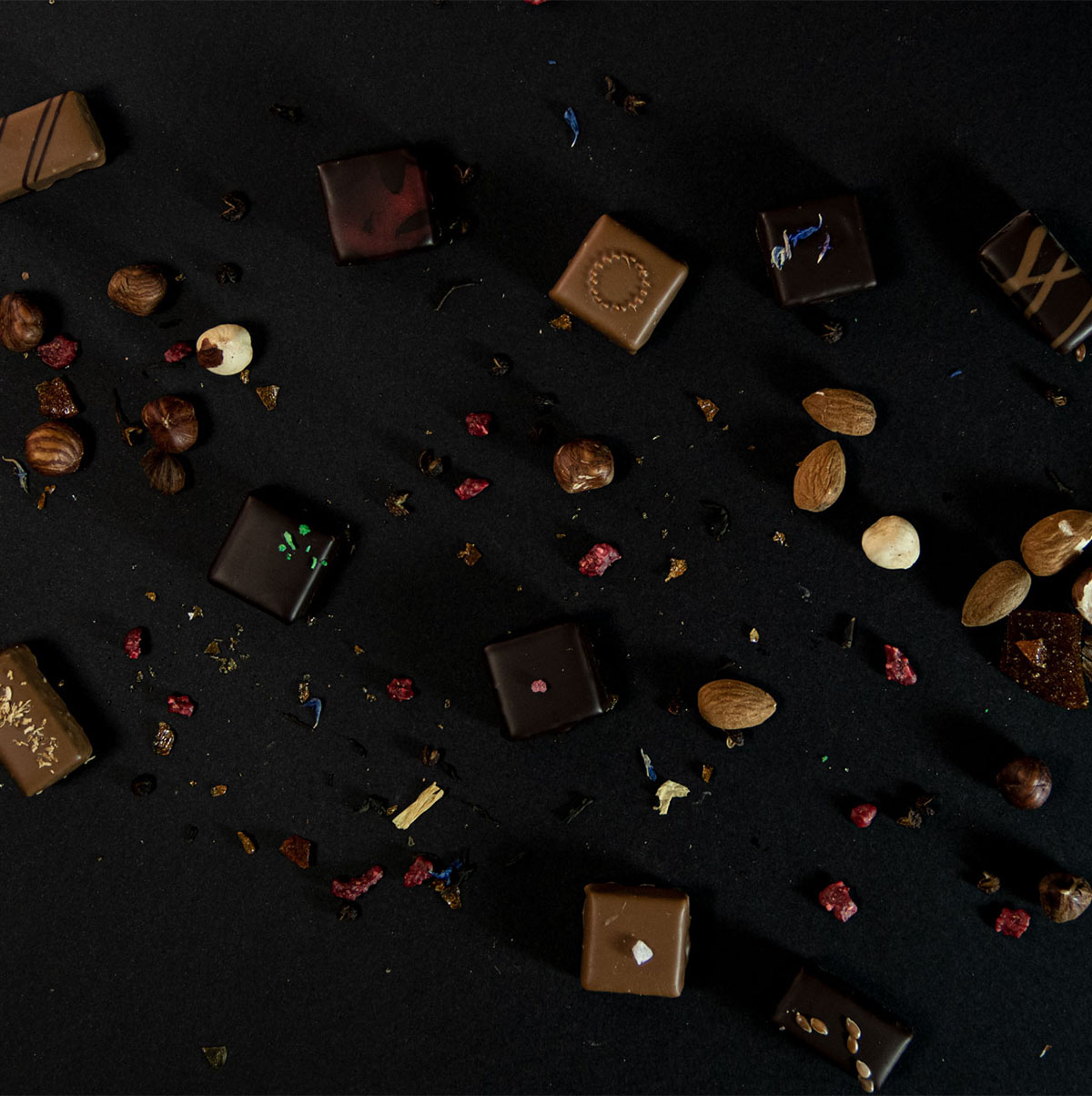 Grégoire Pécou - Bonbons chocolats mise en scène
